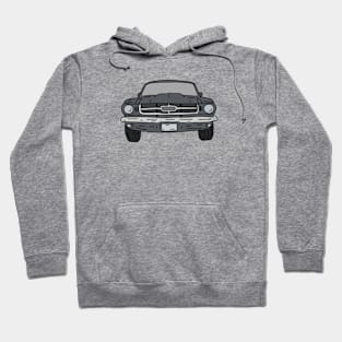 vintage car graphich Hoodie